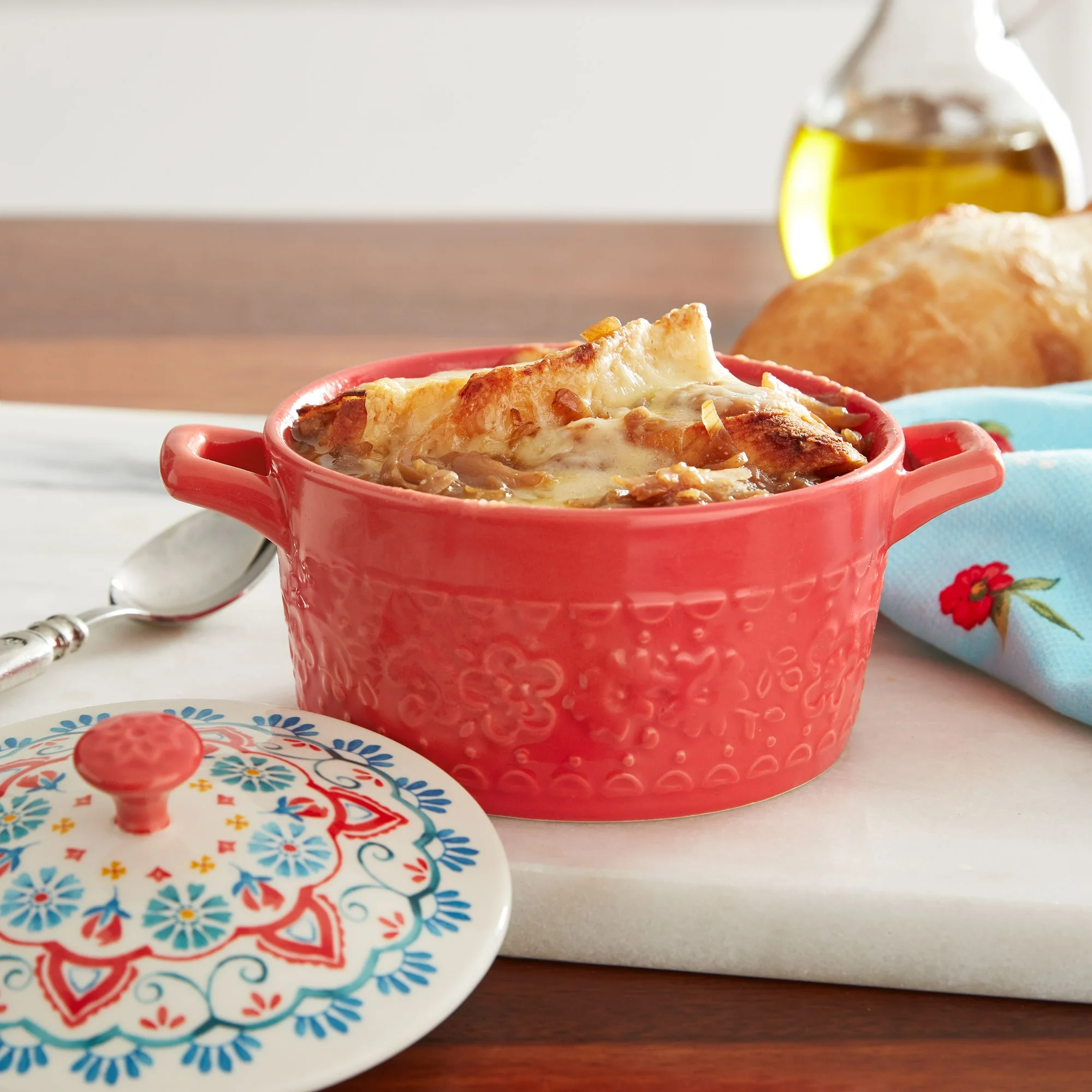 The Pioneer Woman Floral Medley 14.6oz Mini Ceramic Casseroles, 4-Pack The Pioneer Woman Floral Medley 14.6oz Mini Ceramic Casseroles, 4-Pack